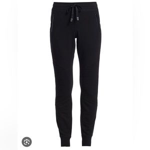 Black Alo Yoga Moto Sweatpant